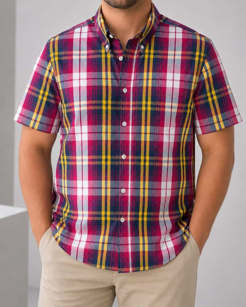 ☝🏻Camisa Manga Corta Corte Regular