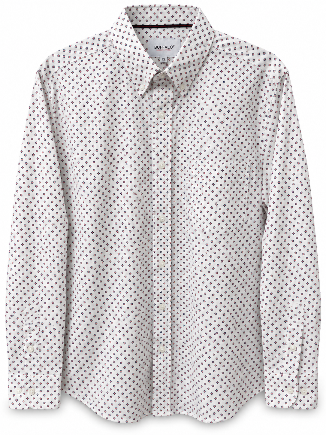 Camisa Regular Manga Larga - Corbatero puntos