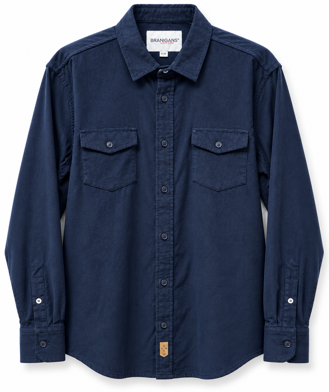 Camisa Manga Larga Slim de Panilla - Marino