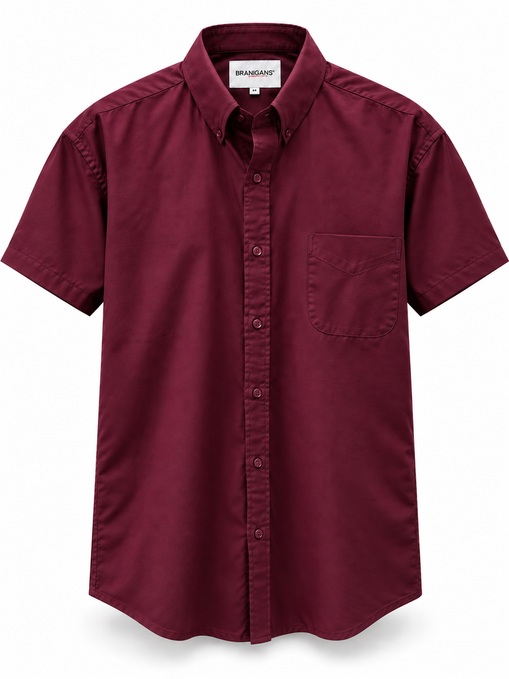 Camisa Hombre Manga Corta Talla Extra — Lisa Vino